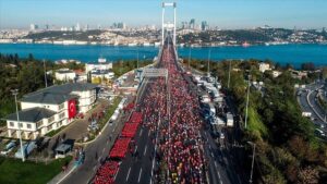 İstanbul'da 47.  maraton heyecanı