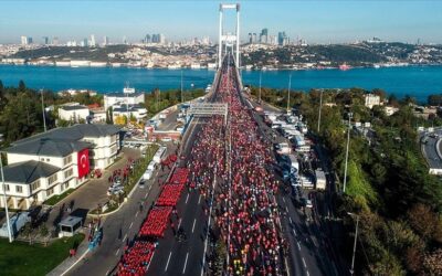 İstanbul'da 47.  maraton heyecanı