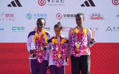 Pekin Maratonu'nunda Afrika rüzgarı