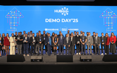 HUBrica Demo Day'de sunum yapan 9 girişim